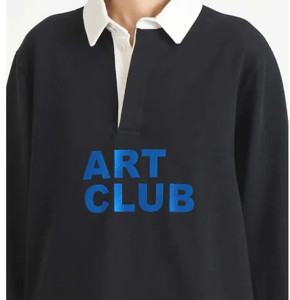 Jw Anderson Art Club Rugby Polo Top