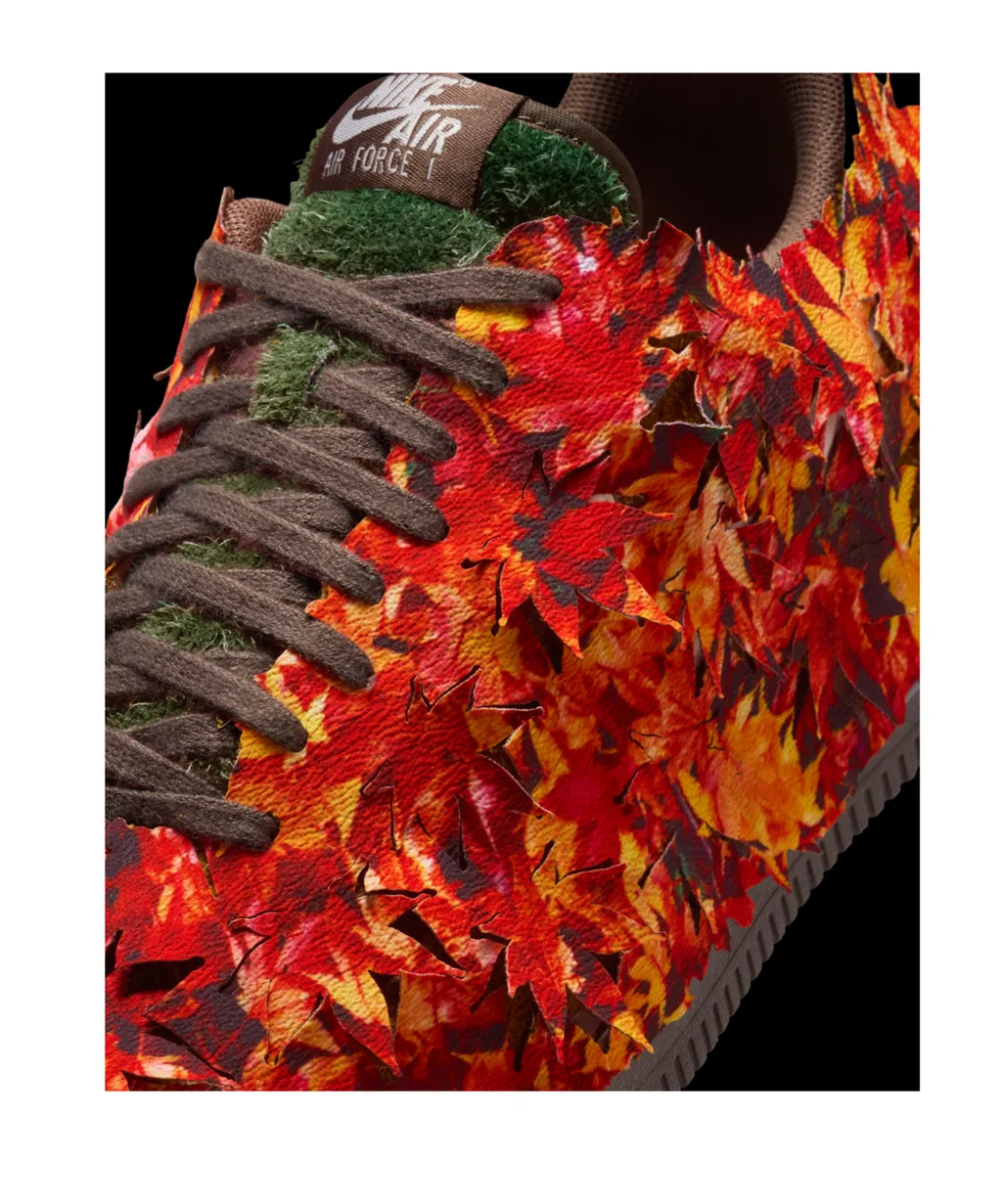 Air Force 1 Leaf Lace-Up Sneakers