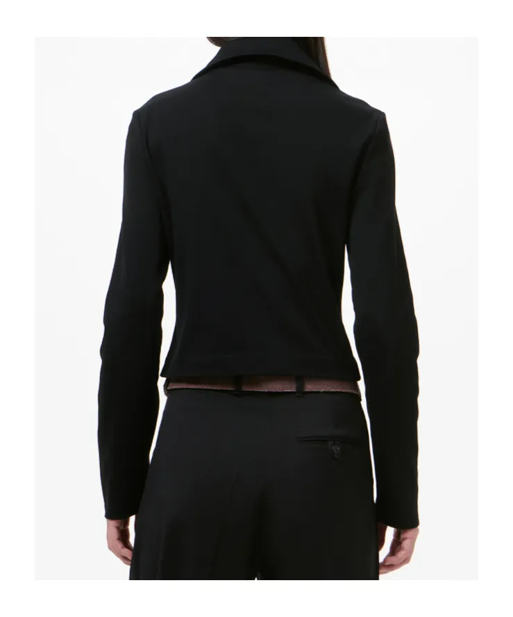 Zipped Long-Sleeved Top