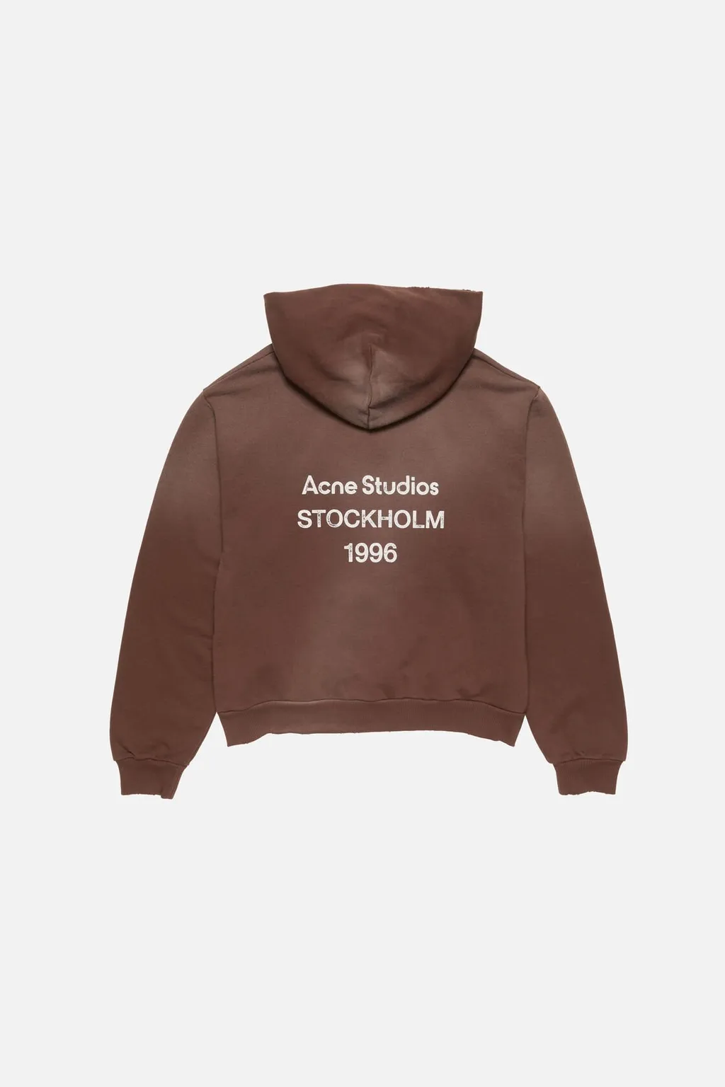 Acne Studios Logo Printed Long-Sleeved Hoodie