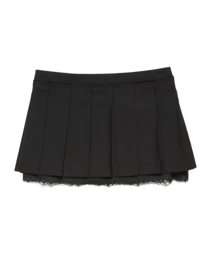 Acne Studios Mini Pleated Skirt