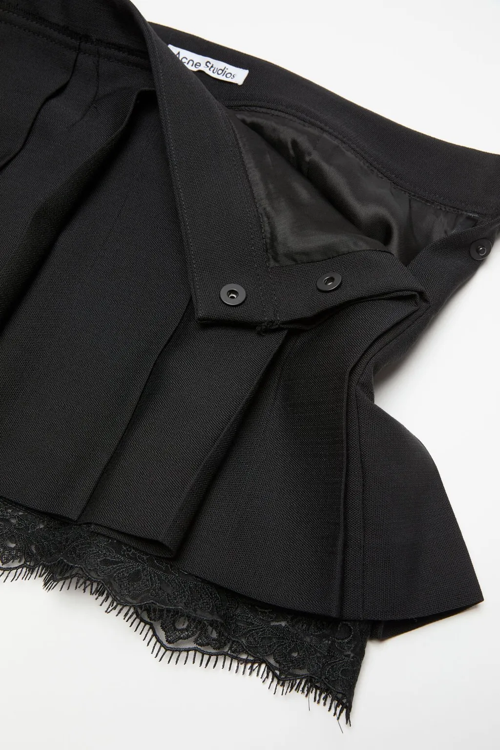 Acne Studios Mini Pleated Skirt