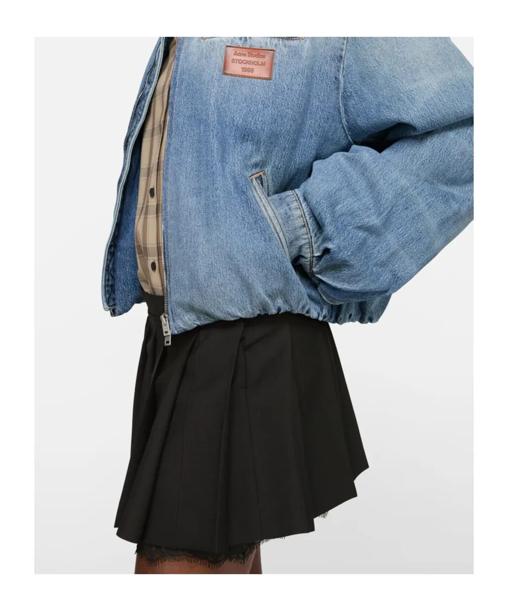 Acne Studios Mini Pleated Skirt