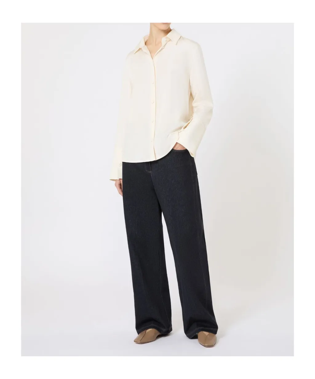 Silk Crepe De Chine Shirt