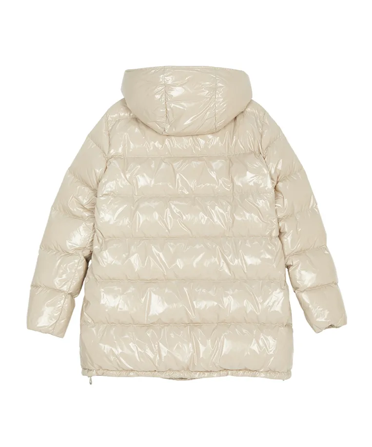 Herno Long-Sleeved Hooded Down Coat