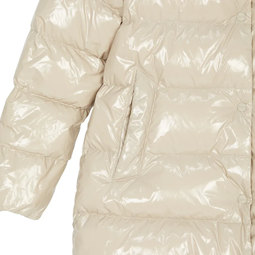 Herno Long-Sleeved Hooded Down Coat