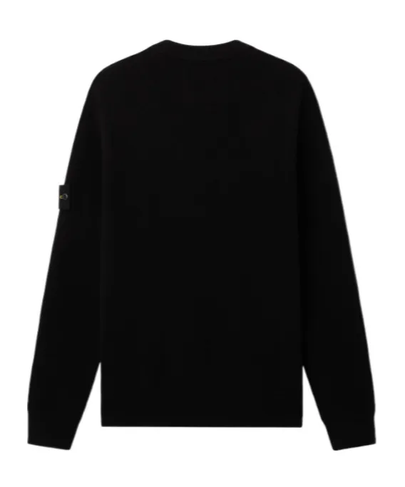 Stone Island Logo Patch Crewneck Sweater
