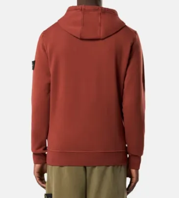 Stone Island Logo Patch Drawstring Hoodie