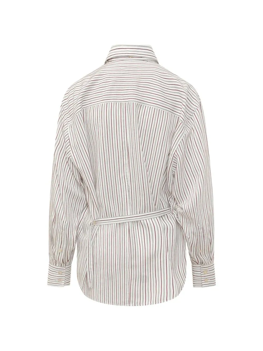 Striped-Pattern Shirt