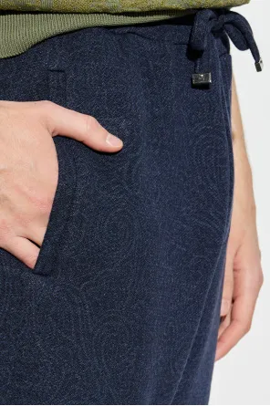 Etro Arnica Motif Jacquard Jogging Trousers