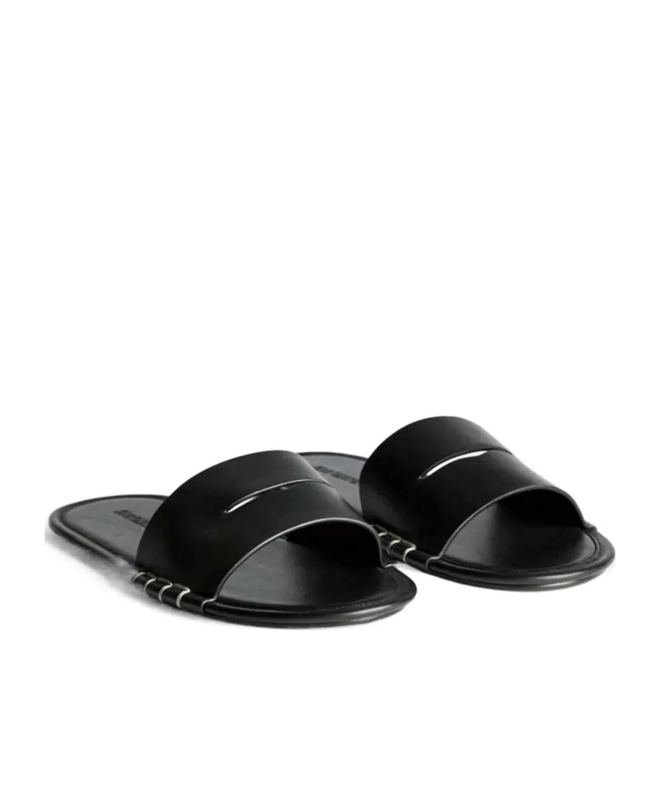 Loafer Slides In Black