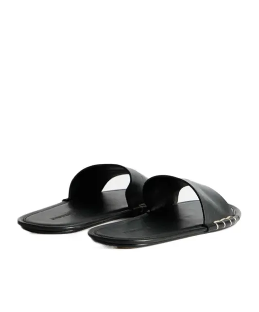 Loafer Slides In Black