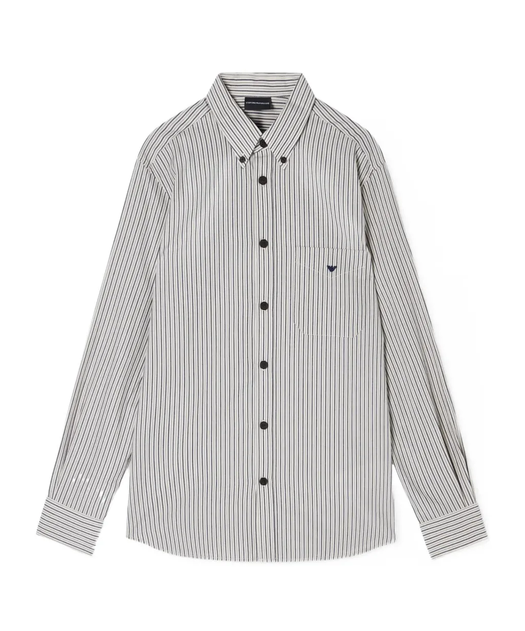 Striped Button Shirt