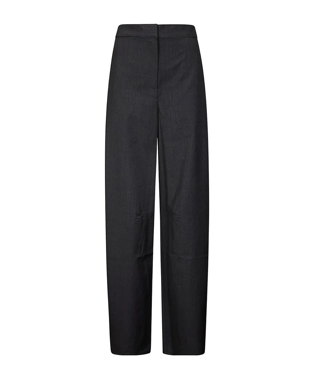 Wide-Leg Casual Pants