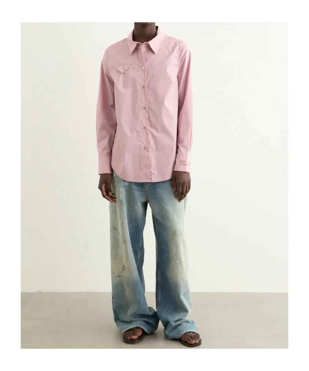 Buckle Long-Sleeved Shirt