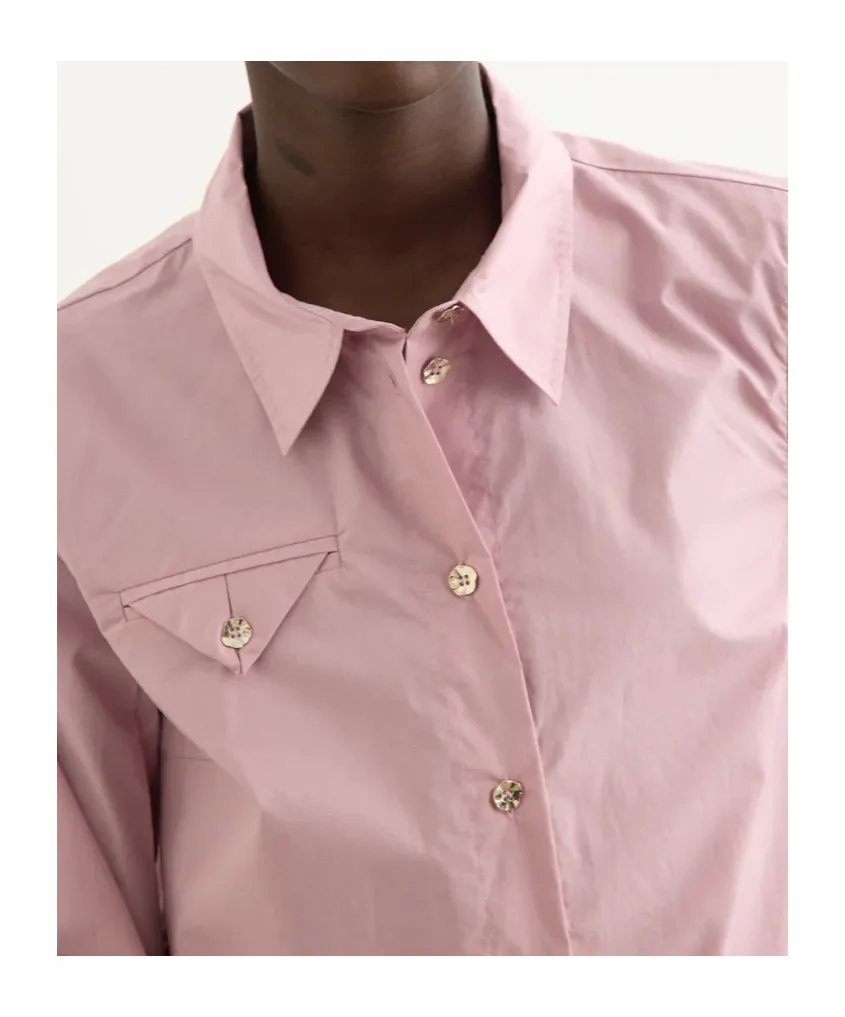 Buckle Long-Sleeved Shirt