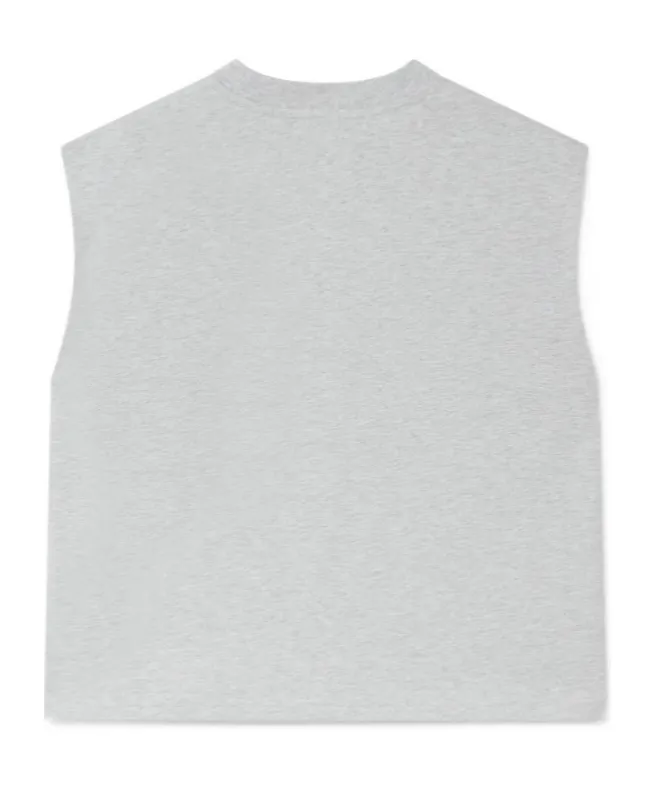 Casablanca Airbrush Mushroom Sleeveless T-Shirt