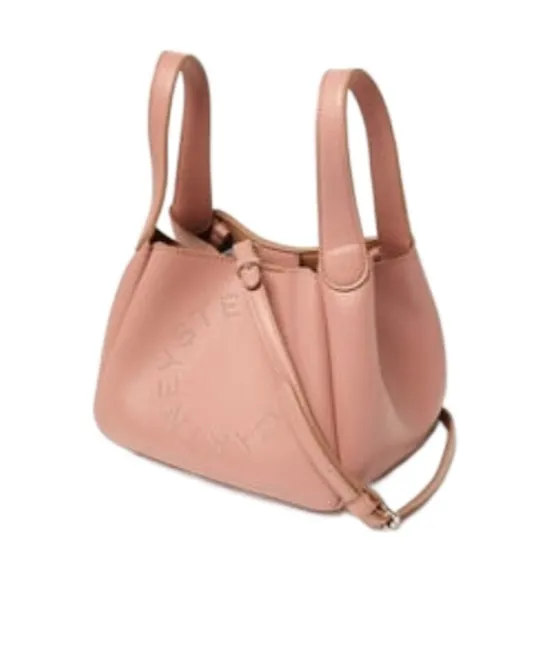 Logo Double Top Handle Crossbody Bag