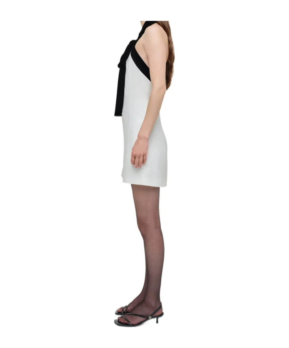 Jolie Velvet-Tie Mini Dress