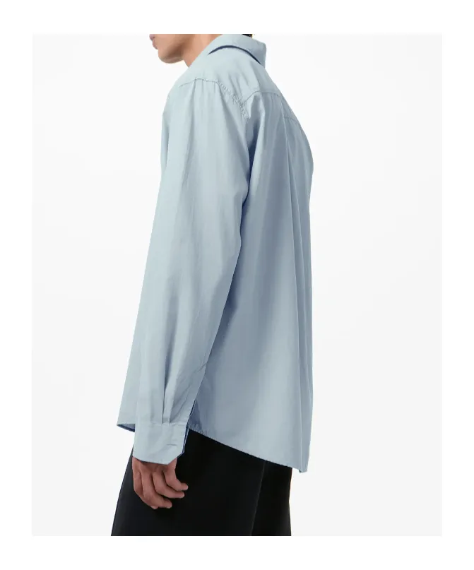 Our Legacy Long-Sleeved Curved Hem Shirt