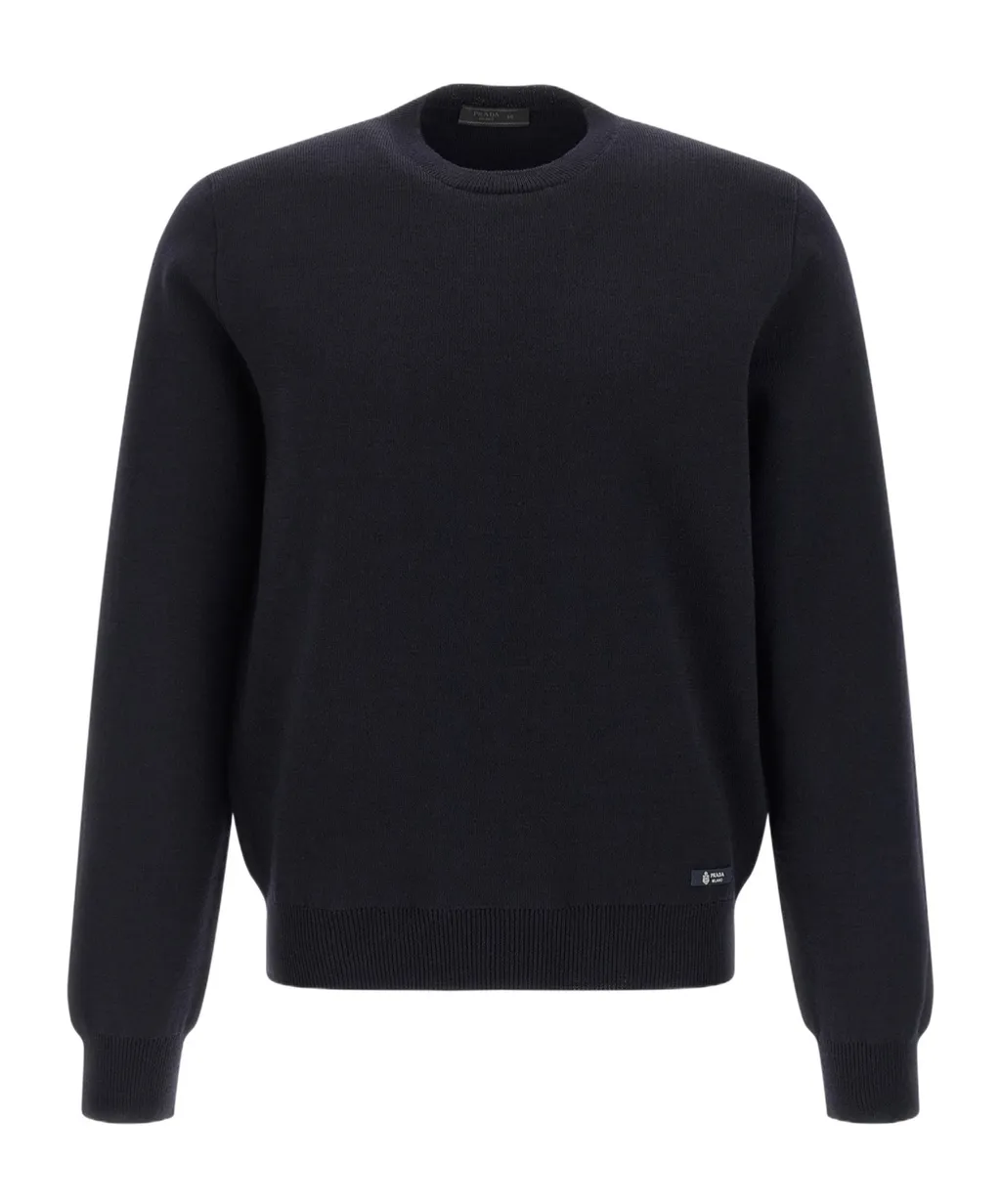 Prada Long-Sleeved Crewneck Jumper
