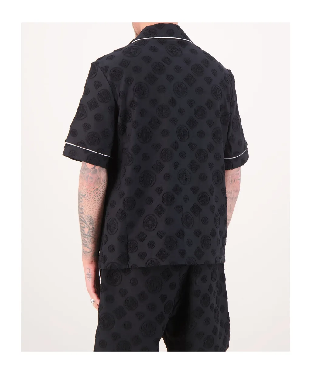 Patterned Piped Shirt