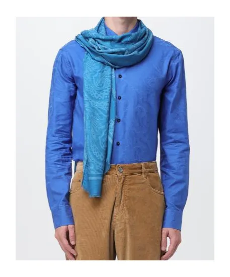 Paisley Cashmere-Blend Scarf