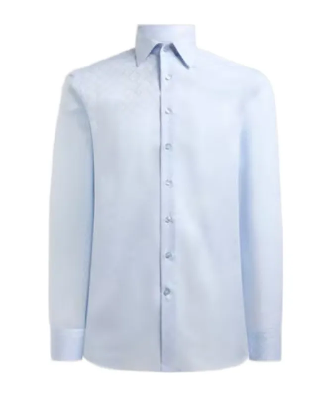 Cotton Jacquard Shirt