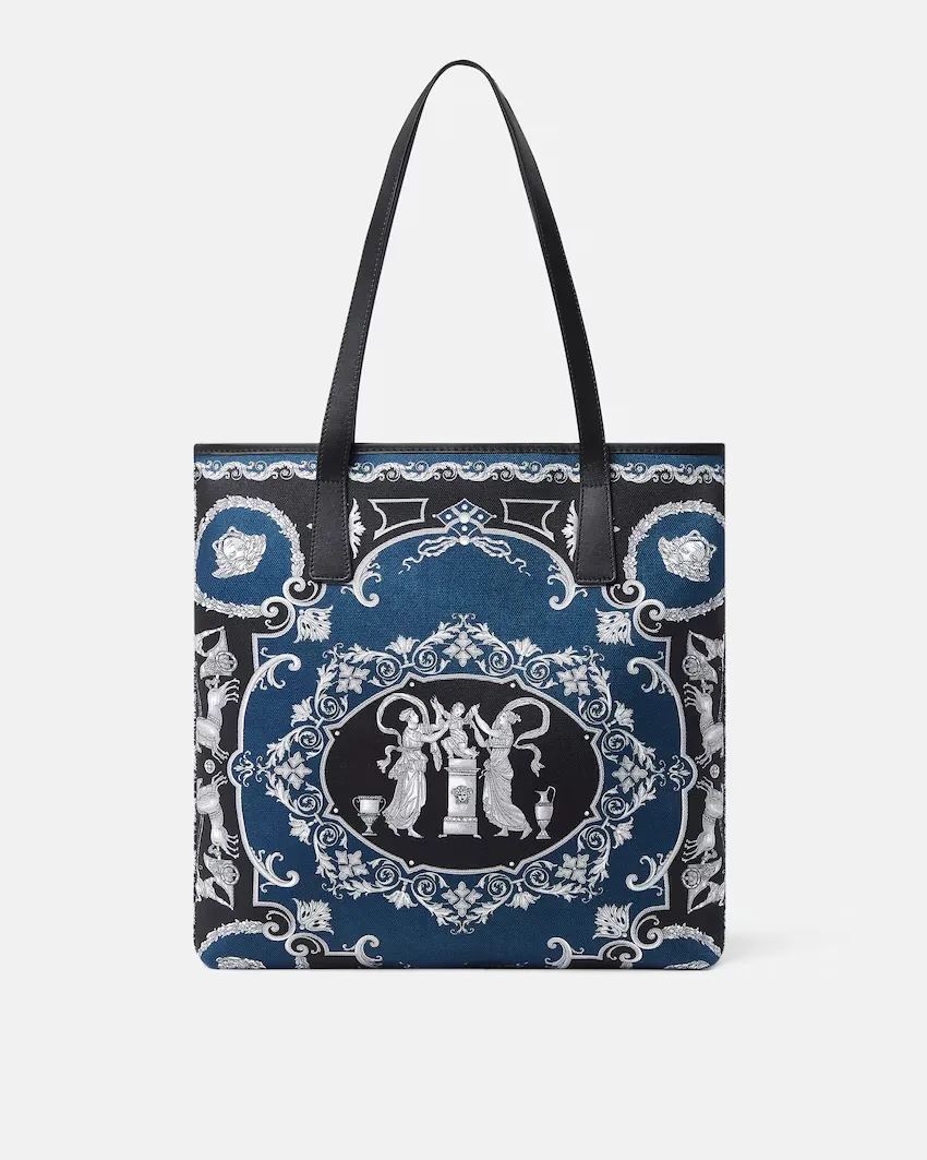 Versace Baroque Print Tote Bag