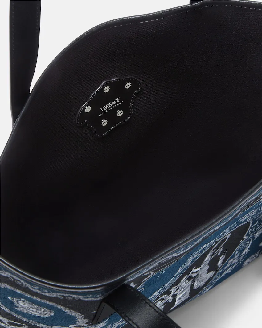 Versace Baroque Print Tote Bag