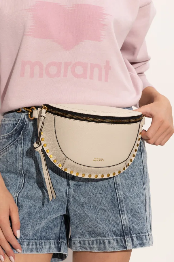 Isabel Marant Skano Logo Printed Belt Bag