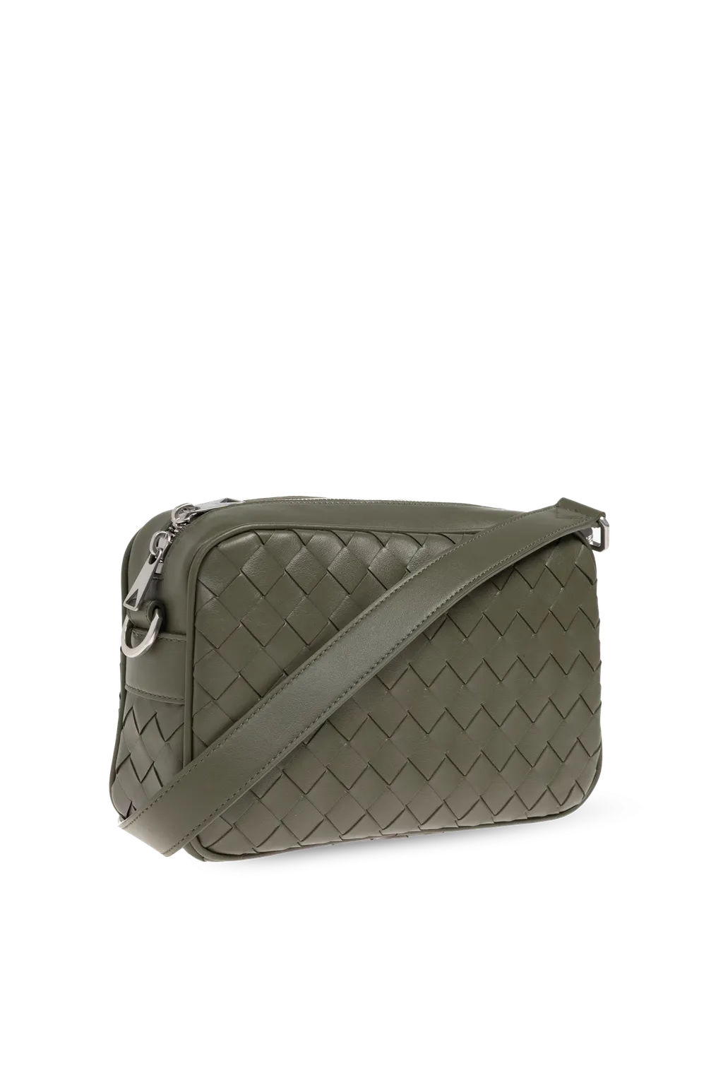 Zippered Shoulder Bag