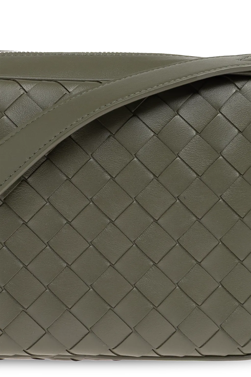 Zippered Shoulder Bag