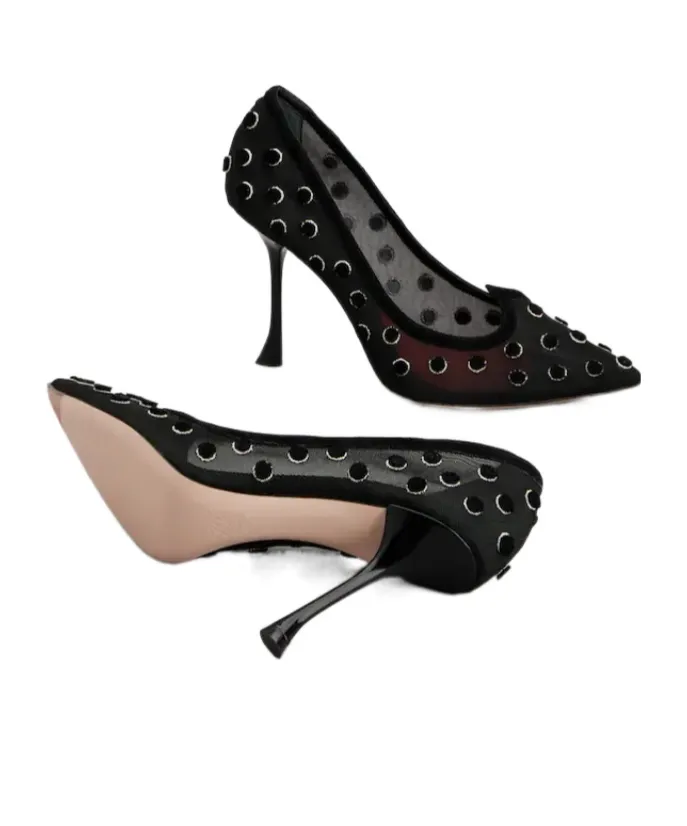 I Love Polka Dot Pumps