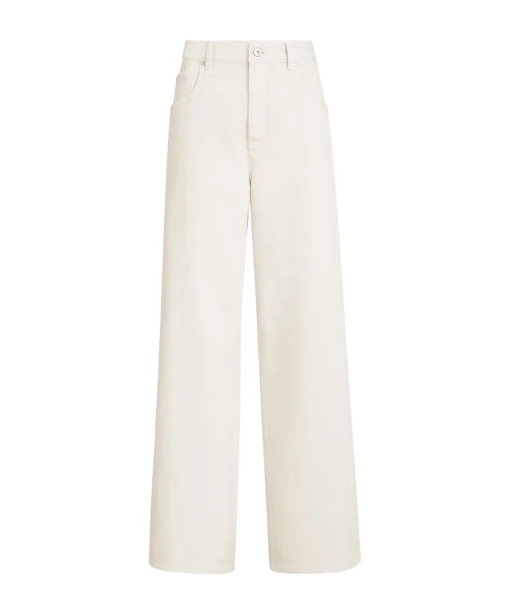 Monili-Loop-Detail Jeans