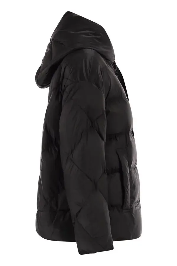 Max Mara The Cube Mtcsoftfe Hooded Down Jacket