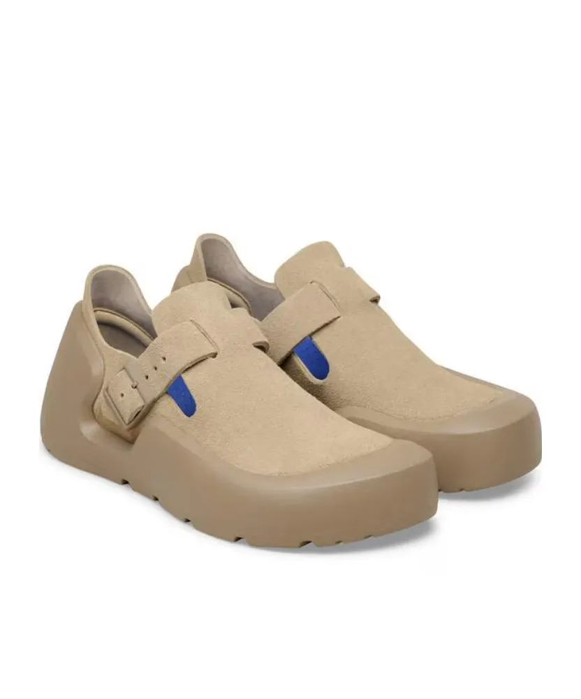 Reykjavik Buckle-Strap Nubuck Leather Sneaker