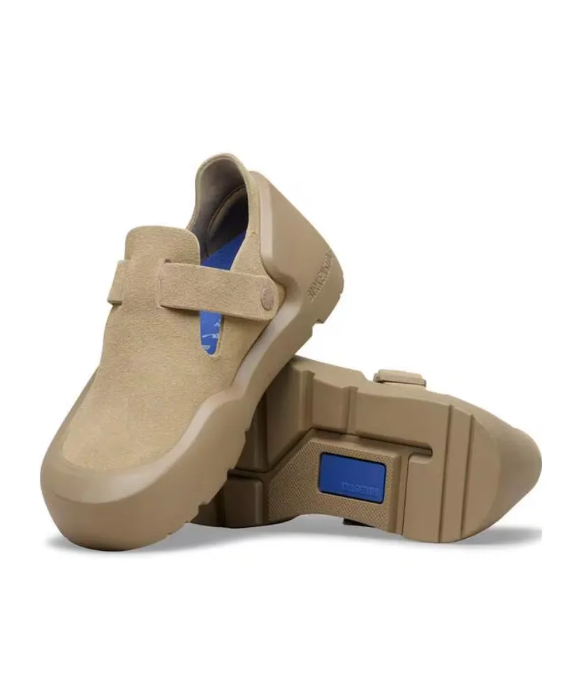 Reykjavik Buckle-Strap Nubuck Leather Sneaker