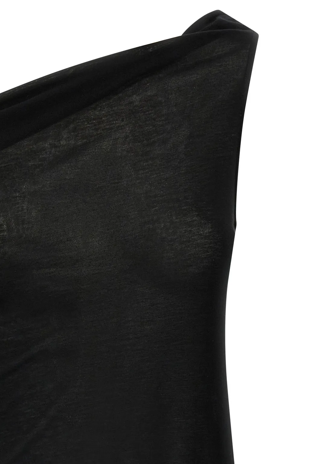 Rick Owens Athena Asymmetric Sleeveless Top