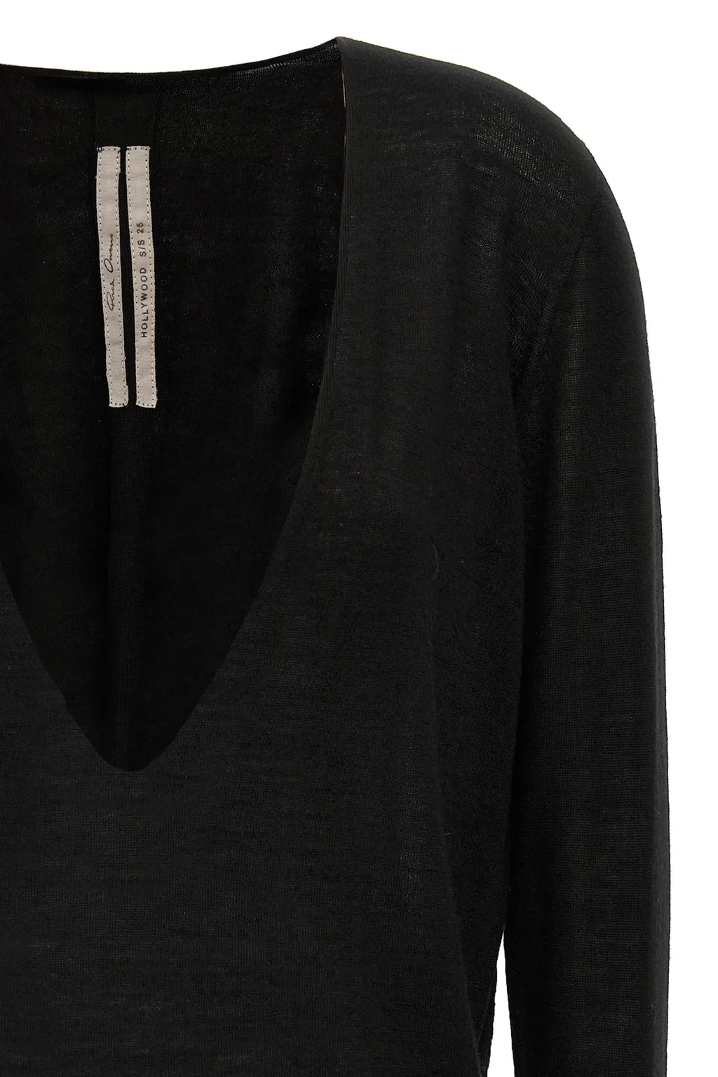 Rick Owens Extreme V Neck Pullover