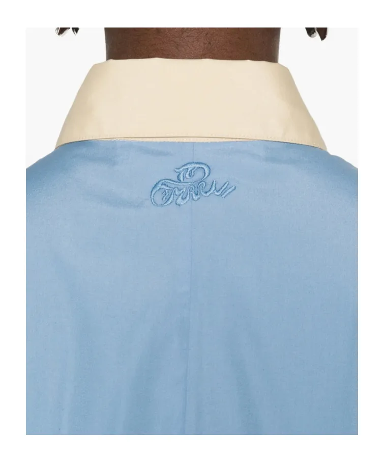 Marni Double Cuffs Poplin Shirt