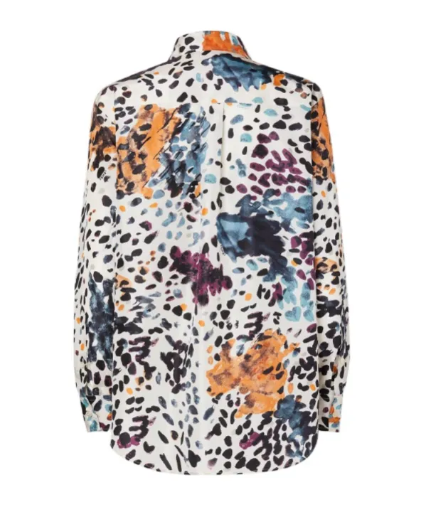 Fendi Falena Printed Oversized Shirt