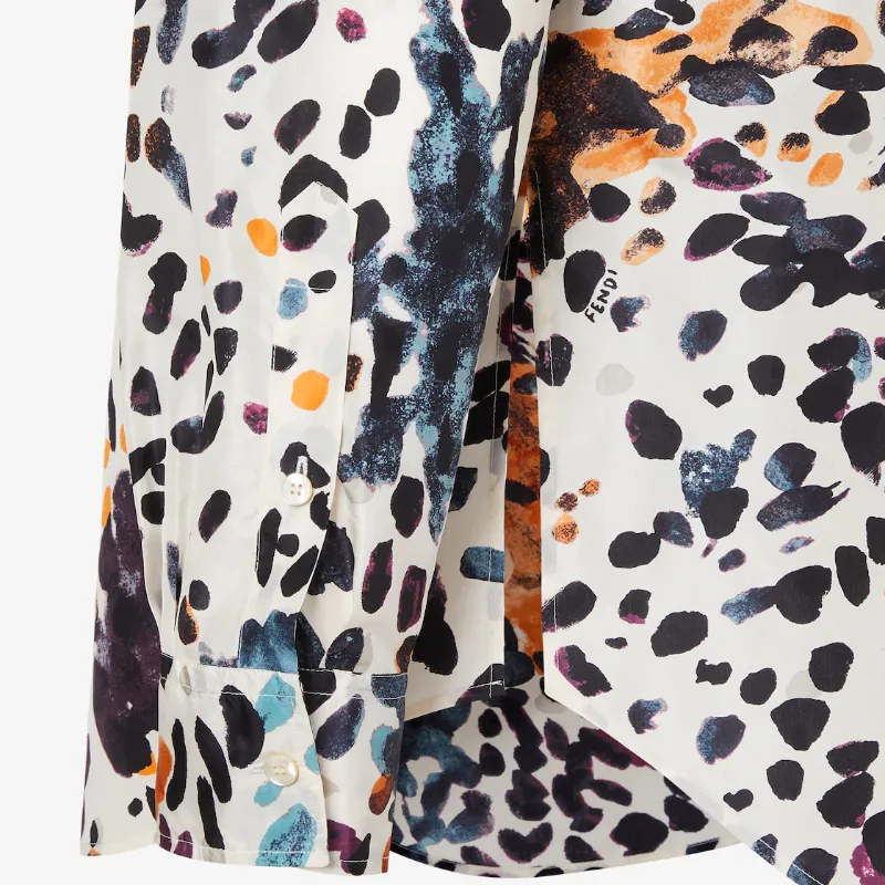 Fendi Falena Printed Oversized Shirt