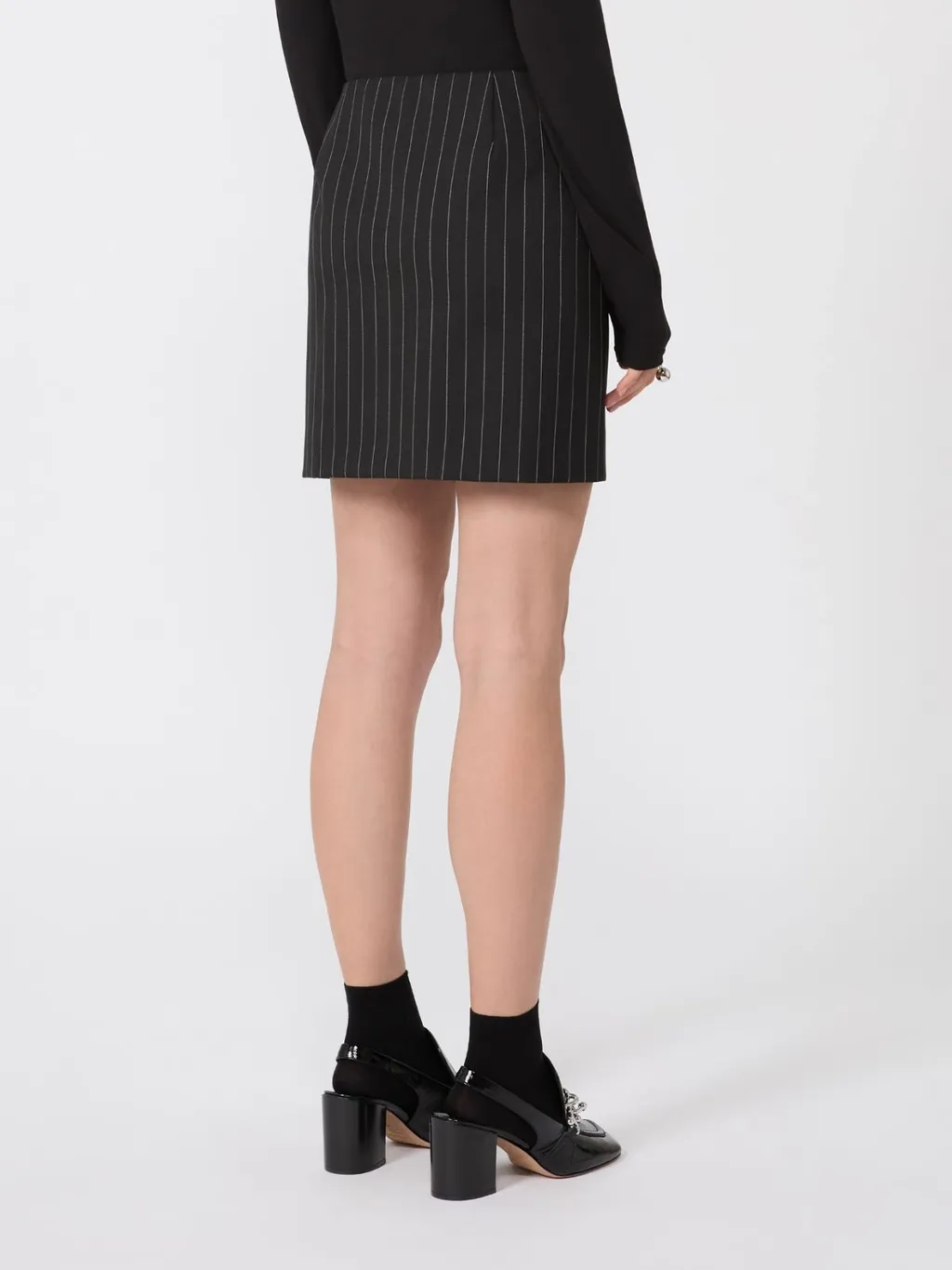 Sportmax Spxfatti Striped Mini Skirt