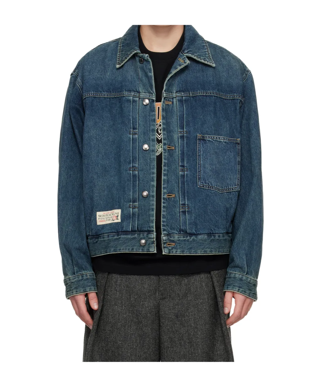 Button-Down Denim Jacket