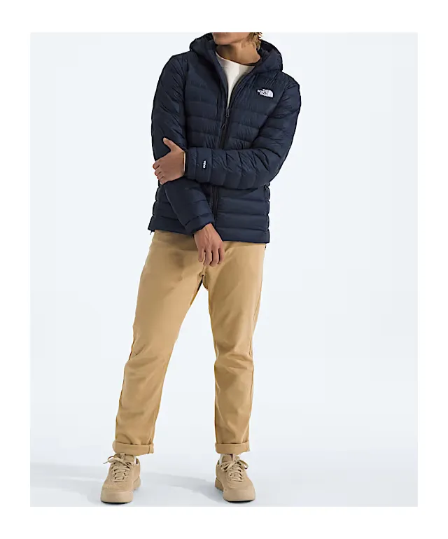 Quilted Hooded Down Jacket