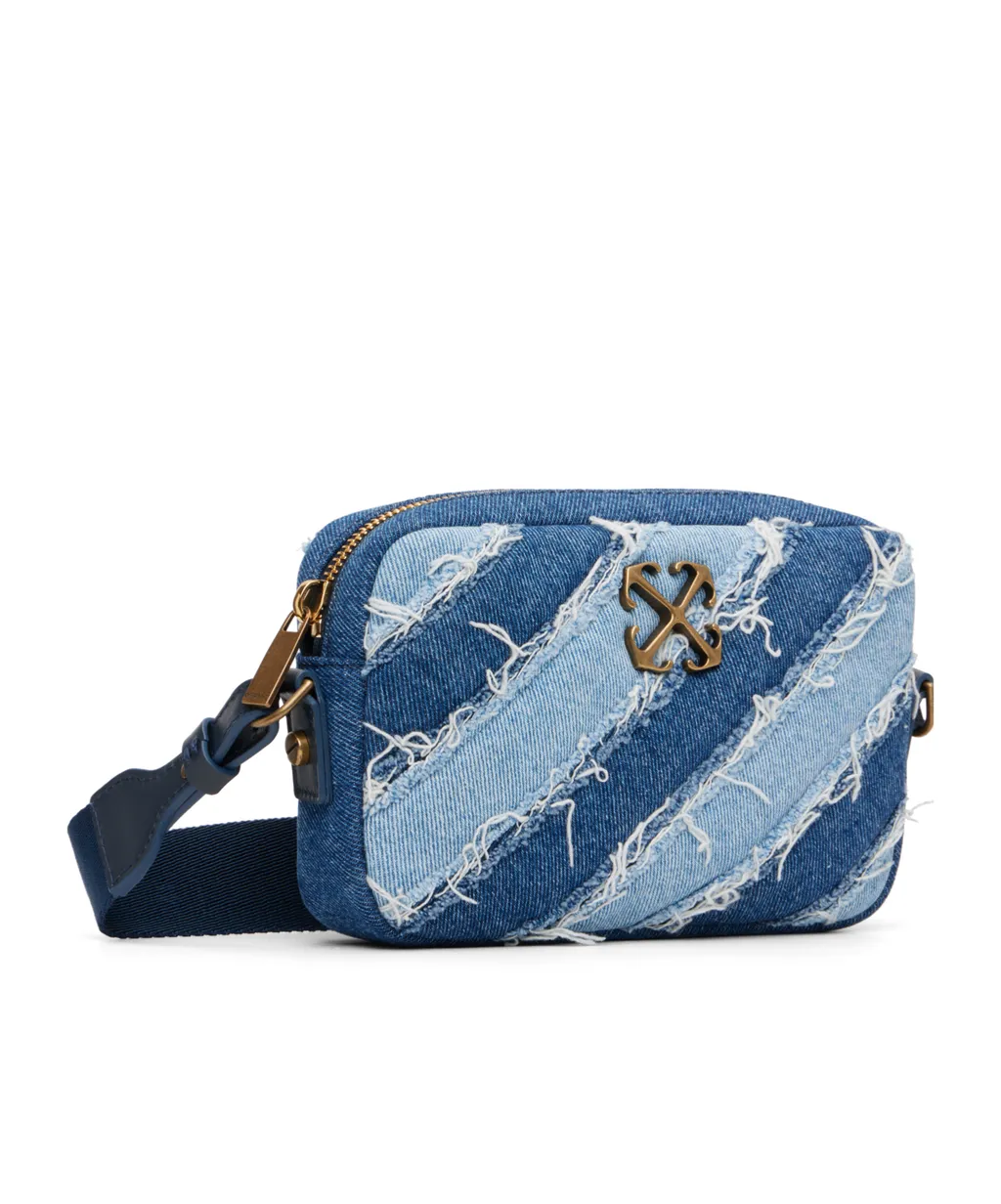 Off-White Raw Denim Camera Bag