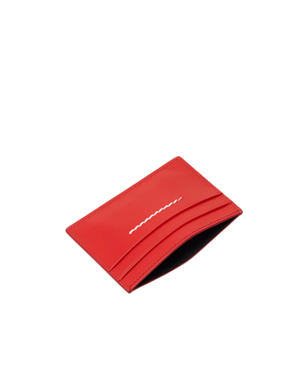 Mm6 Maison Margiela Numeric Leather Card Holder