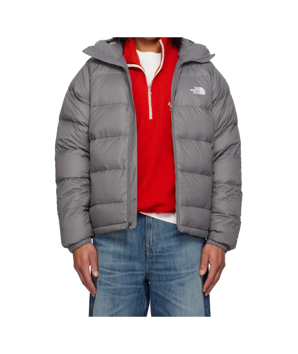 Hooded Zip-Fastening Coat