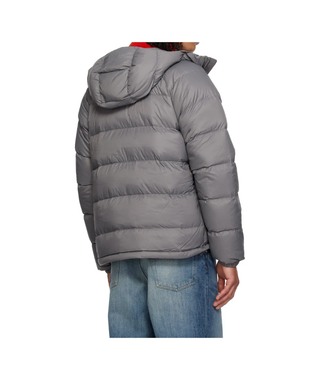 Hooded Zip-Fastening Coat